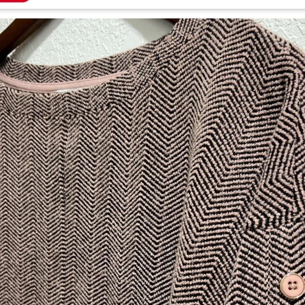 Liz Claiborne Women's Textured Knit Top Size Large - Picture 3 of 9